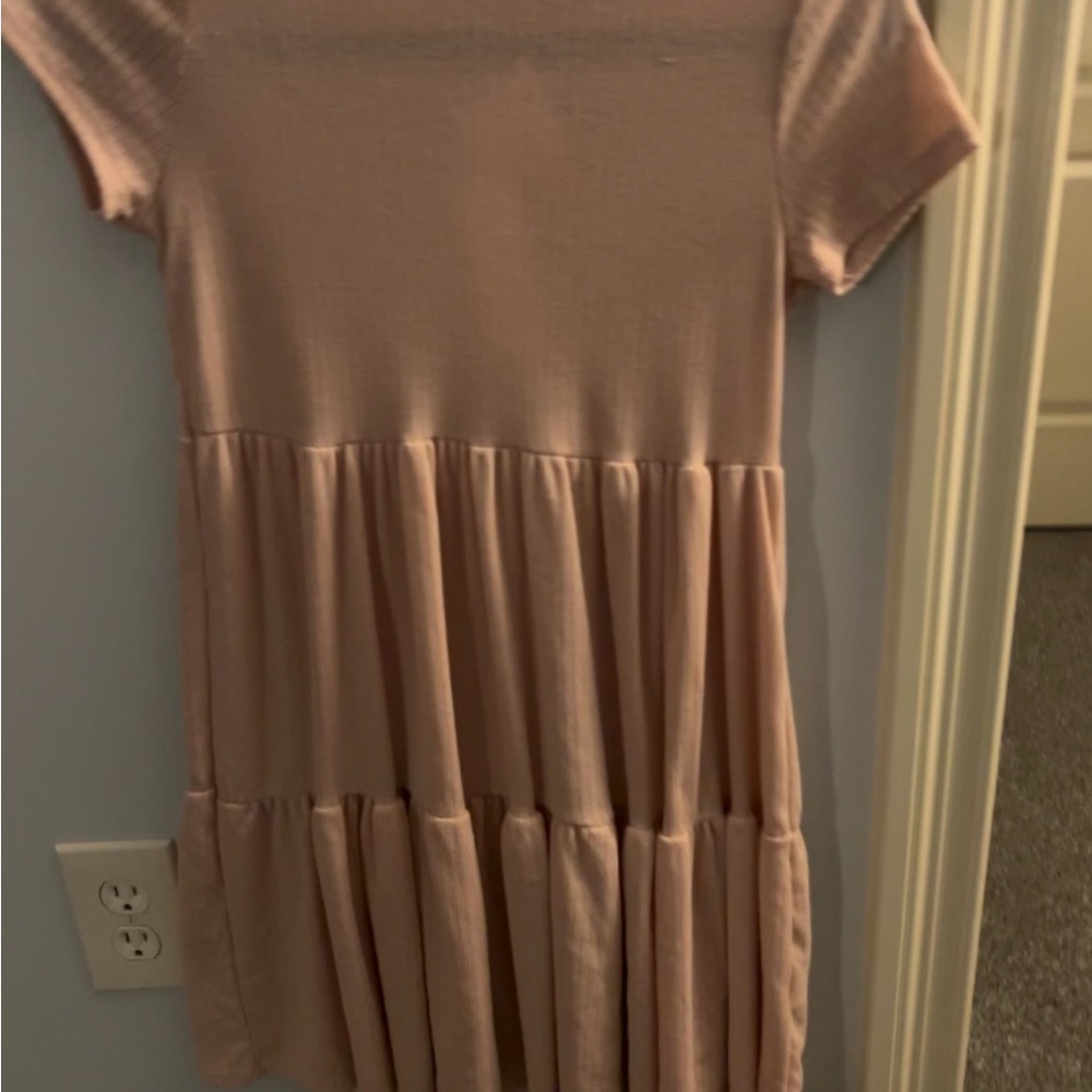 See You Monday Light Pink Womens Dress